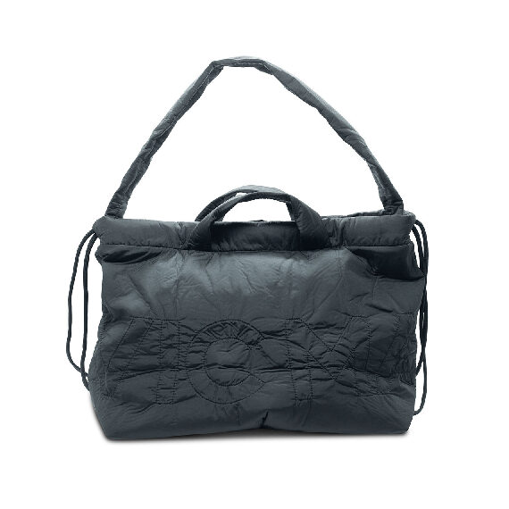 Penelope<br />Zaino Borsa nylon nero logata 