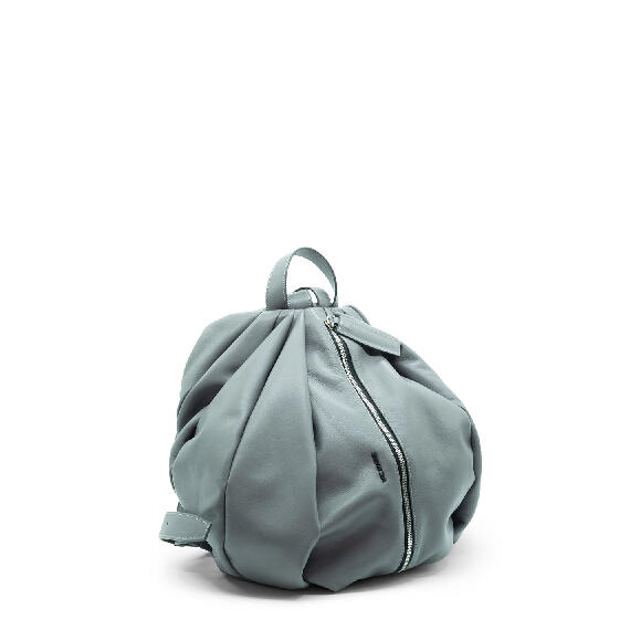 Demetra<br />Grey Pleated Backpack