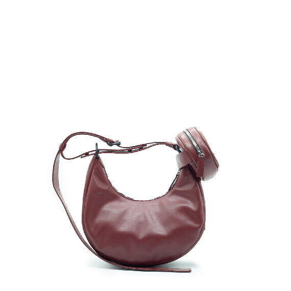 Glenda<br />Dark Red Shoulder Bag