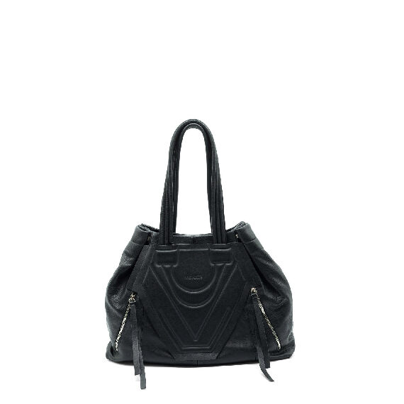 Dafne Medium <br />Black Handbag