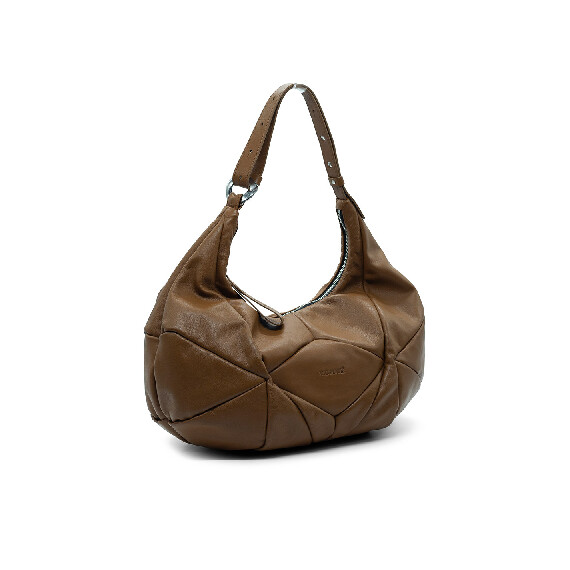 Ginevra<br />Borsa spicchi cuoio